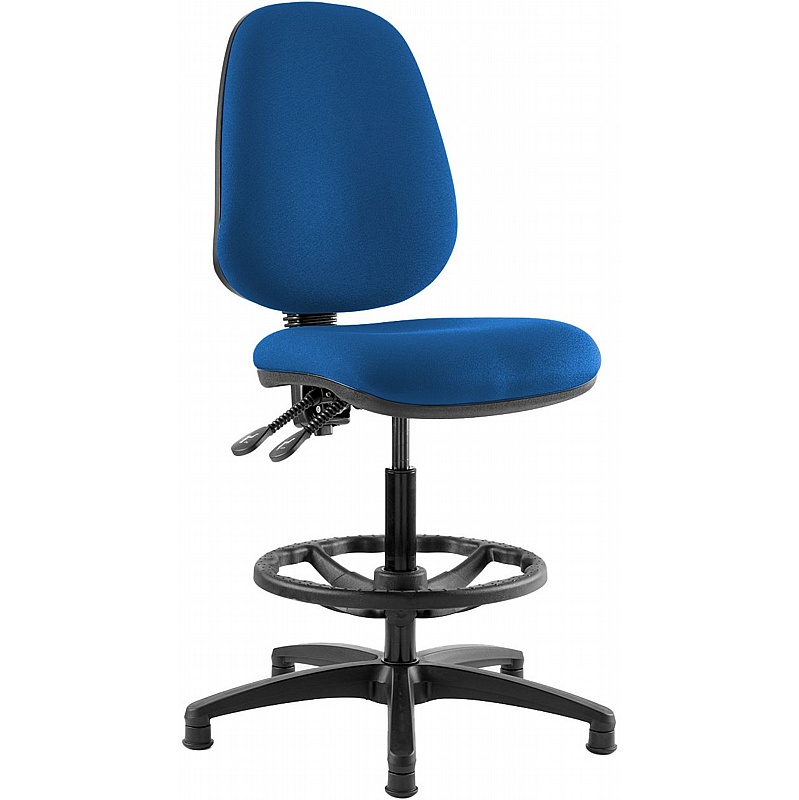 Kirby High Back Draughtsman Chair - Office Furniture