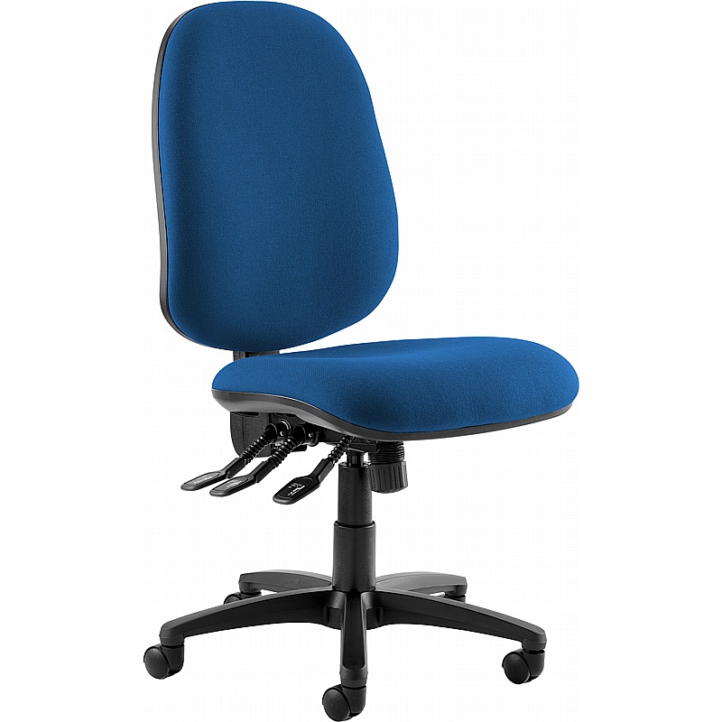 Kirby Jumbo Heavy Duty 3-Lever Task Chairs - Office Furniture