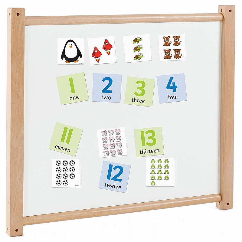 Tiny Tots Role Play Magnetic Whiteboard Panel - Education