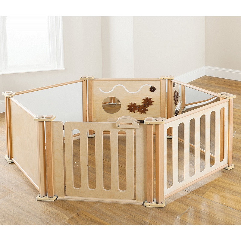 Tiny Tots Role Play 6 Panel Enclosure Set Bundle - Education