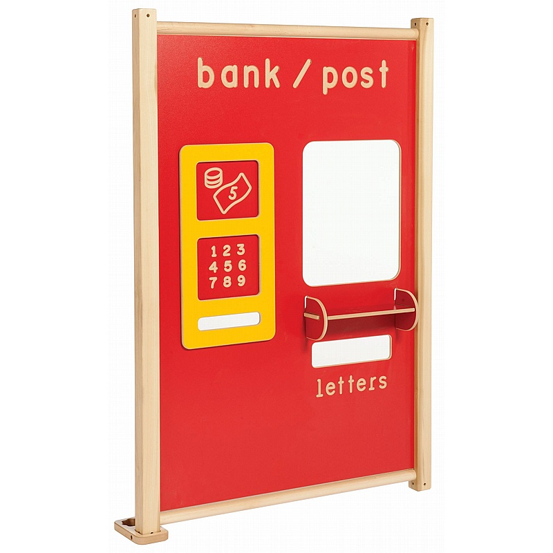 Toddler Role Play Bank and Post Office Panel - Education