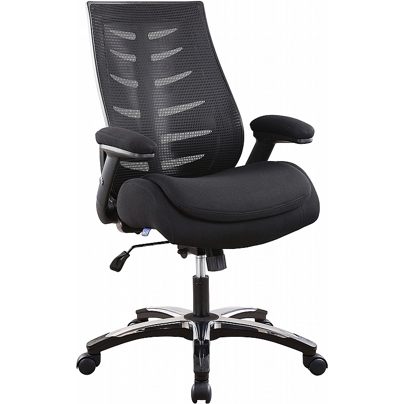 Celeste Bariatric 28 Stone 24 Hour Ergonomic Mesh Office Chair - Office Furniture