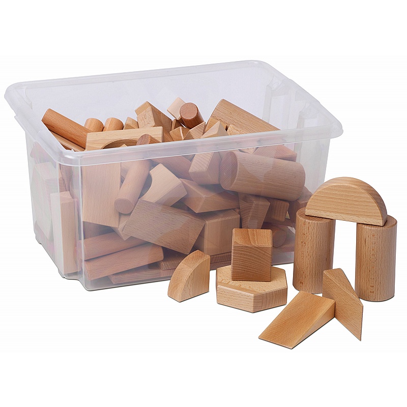 STEM Solid Multi Shape Building Blocks - Education