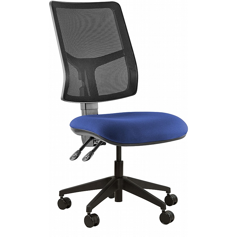 Grendon Deluxe 3-Lever Mesh Back Operator Chairs - Office Furniture