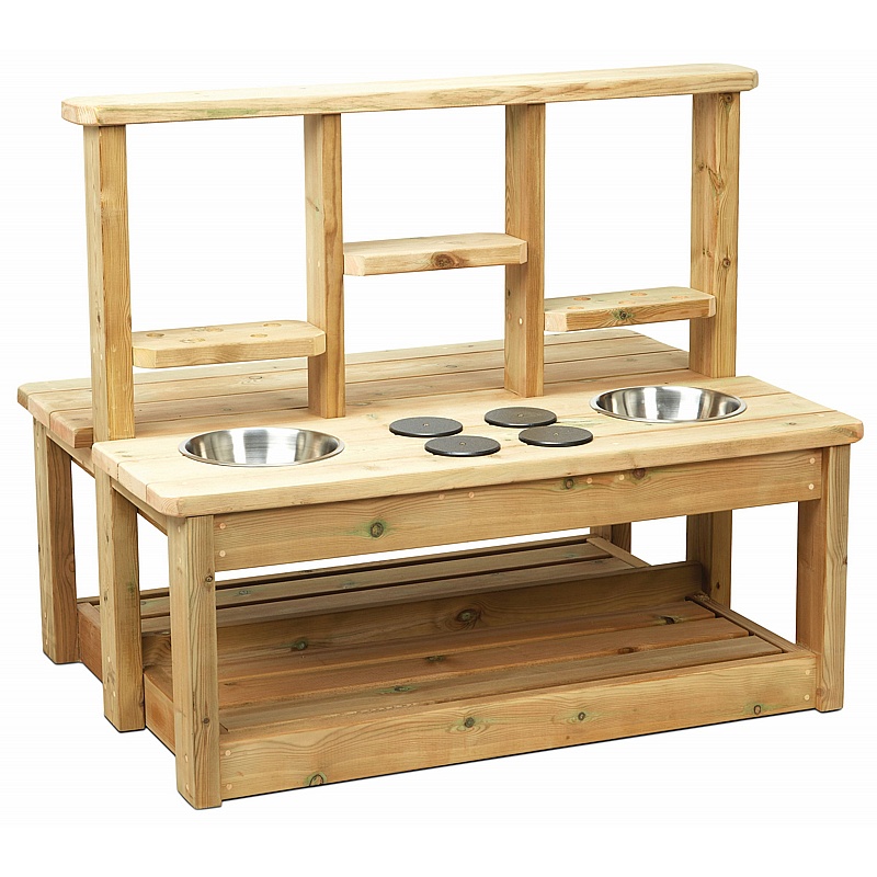 Adventure Tots Nursery Outdoor Island Kitchen - Education