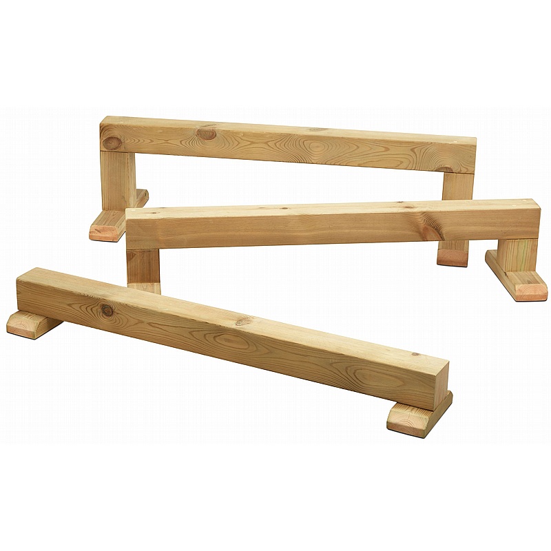 Adventure Tots Nursery Outdoor Balance Beam Bundle - Education