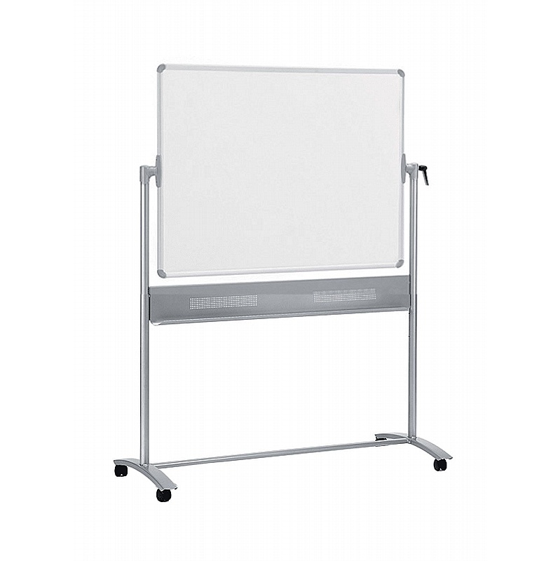 Nobo Value Mobile Non-Magnetic Swivel Whiteboards - Office Furniture
