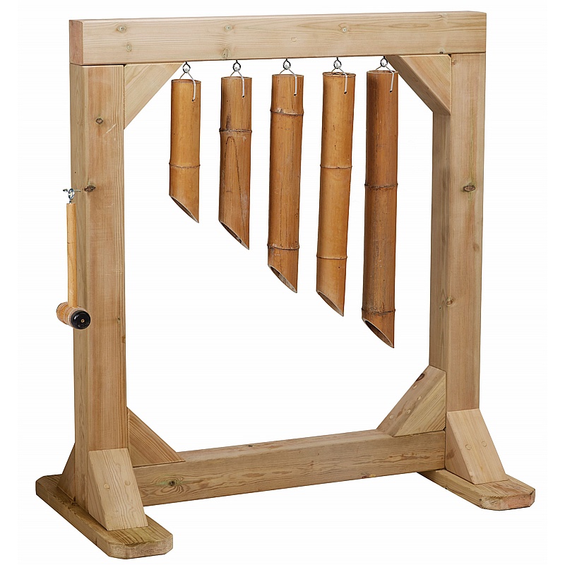 Adventure Tots Nursery Outdoor Sensory Bamboo Glockenspiel - Education