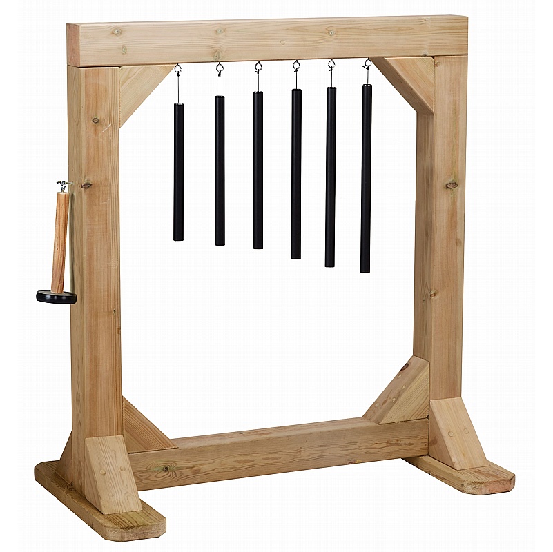 Adventure Tots Nursery Outdoor Sensory Chime Frame - Education