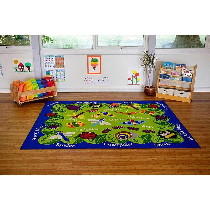 Back to Nature Mini Beasts Carpet - Education