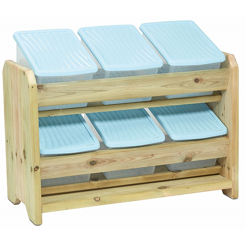 Adventure Tots Nursery Outdoor Tilt Tote Storage Unit - Education