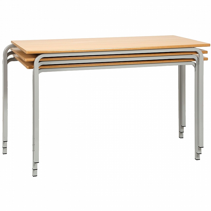 Academy Crush Bent Rectangular 3-4 Years Nursery School Tables - Education