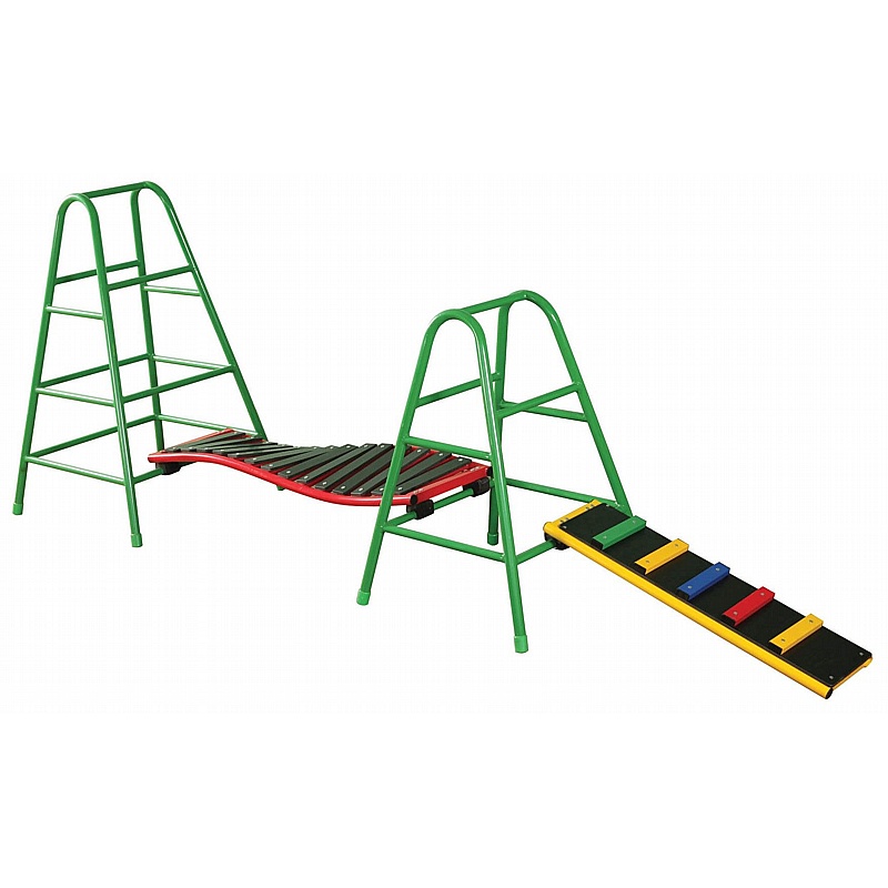 Little Leapers Modular Outdoor 4 Piece Gym Set - Education