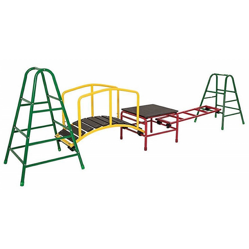 Little Leapers Modular Outdoor 5 Piece Gym Set - Education