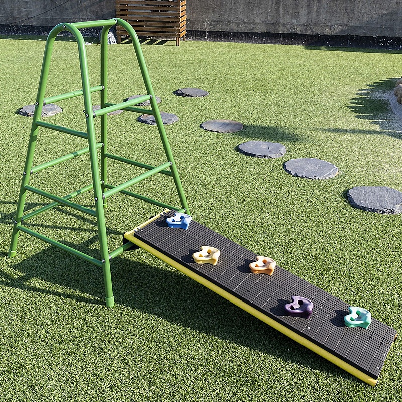 Little Leapers Mini Modular Outdoor Rock Climb Gym Set - Education