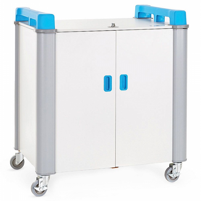 LapCabby 32H Horizontal Compact Laptop Charge and Storage Trolley - Education