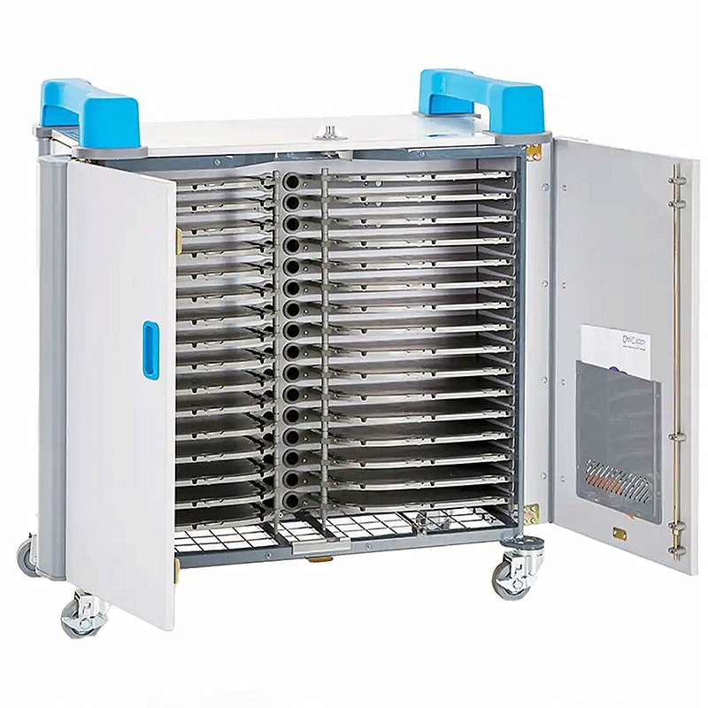 LapCabby Uni 32H Horizontal Laptop Charging and Storage Trolley - Education
