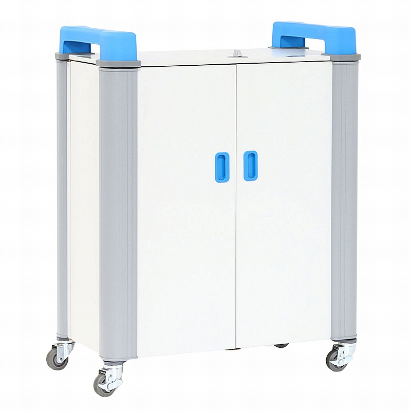LapCabby Uni 40H Horizontal Laptop Charging and Storage Trolley - Education