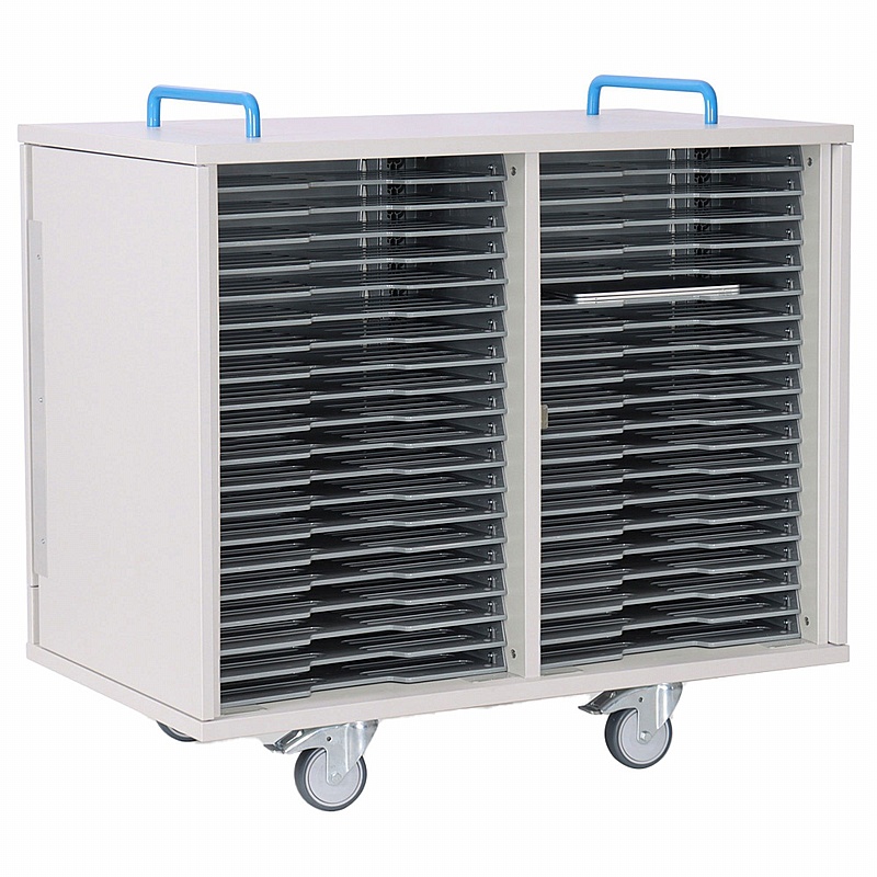 LapCabby Lyte 32H Horizontal Laptop Charging and Storage Trolley - Education