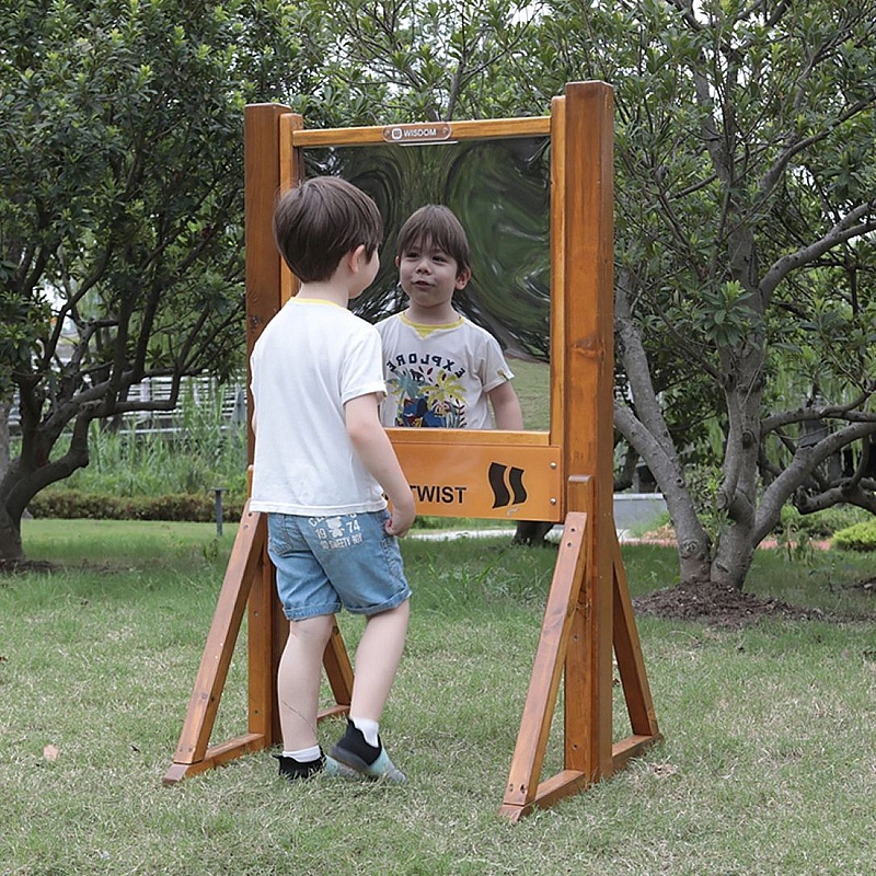 Vision Outdoor Twist Illusion Mirror - Education