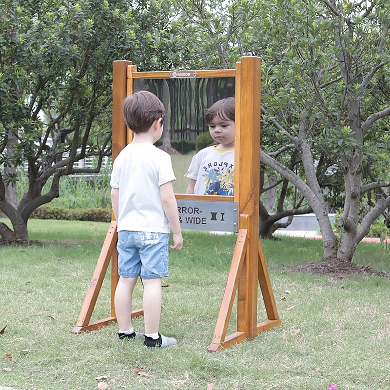 Vision Outdoor Narrow & Wide Illusion Mirror - Education
