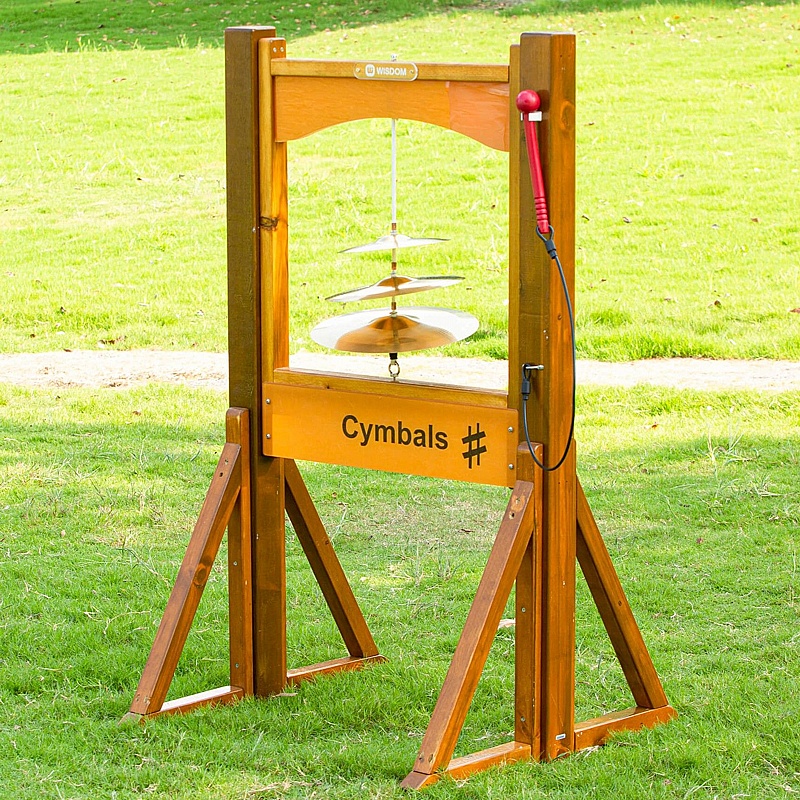 Cymbals Sensory Outdoor Music Frame - Education