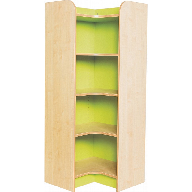 KubbyClass Internal Corner Library Bookcases - Education