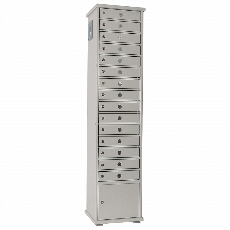LapCabby Lyte 15H Multi Door Tablet Charging and Storage Cabinet - Education