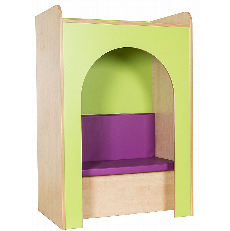 KubbyClass Library Reading Nook with Upholstered Seat - Education