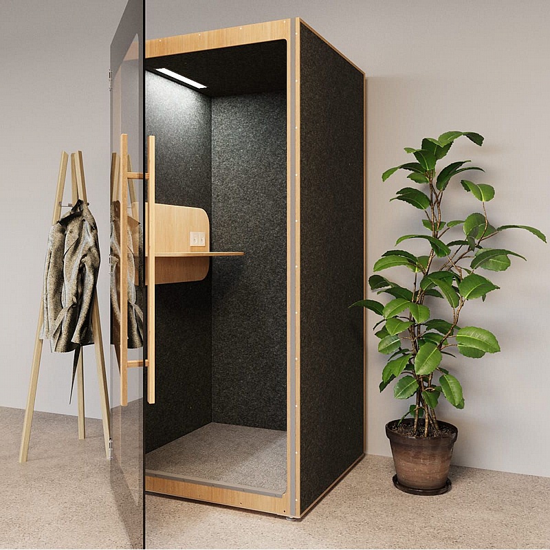 Hide Acoustic Office Phone Booths - Office Furniture