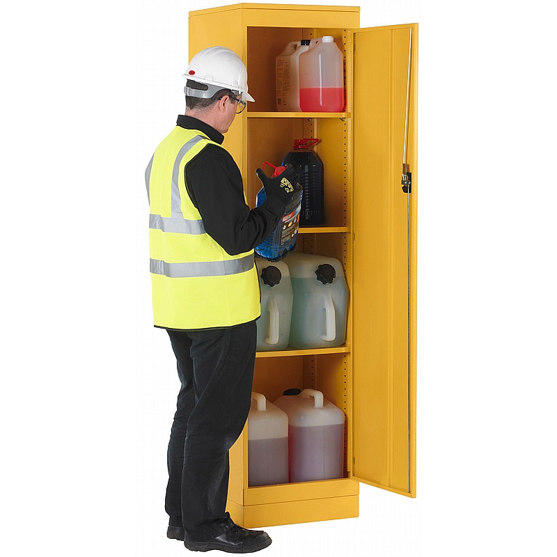 Neo Probe II 4 Compartment Hazardous Flammable Cabinet - Workshop