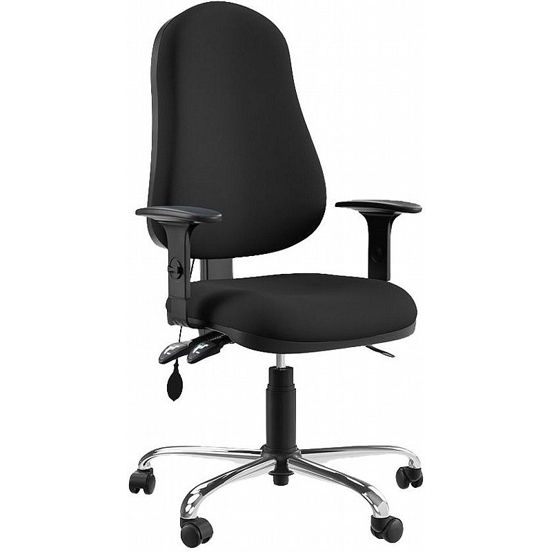 Orson 24 Hour 3-Lever Ergonomic Operator Chairs - Office Furniture