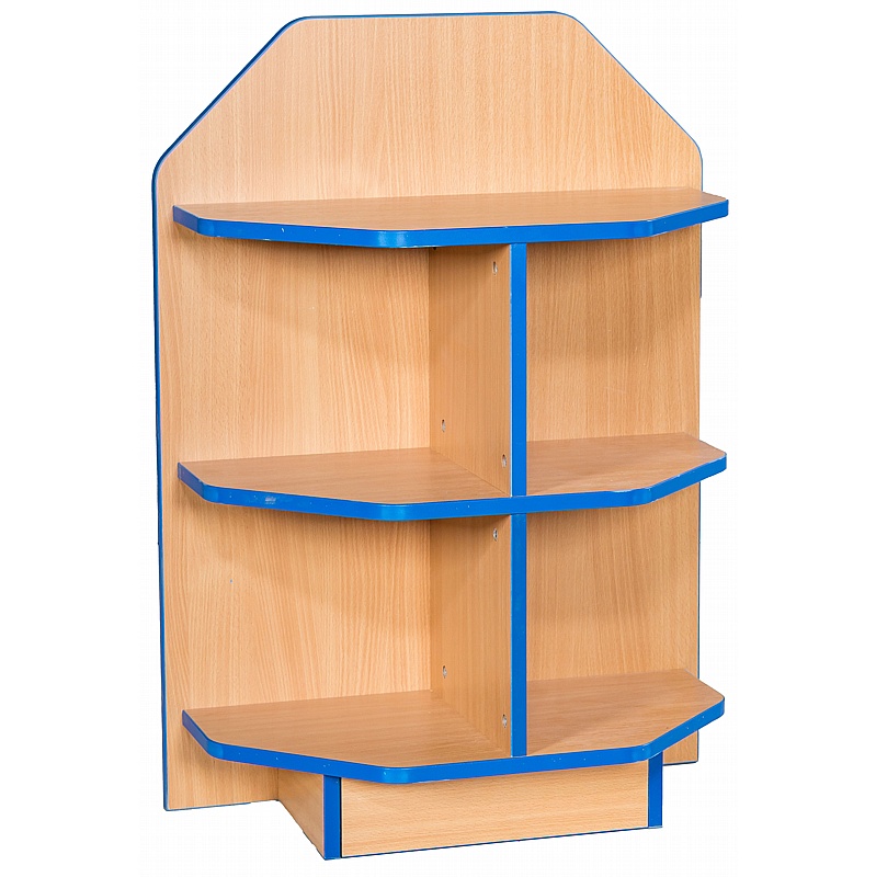 Folio Premium Library D-End Cap Bookcases - Education