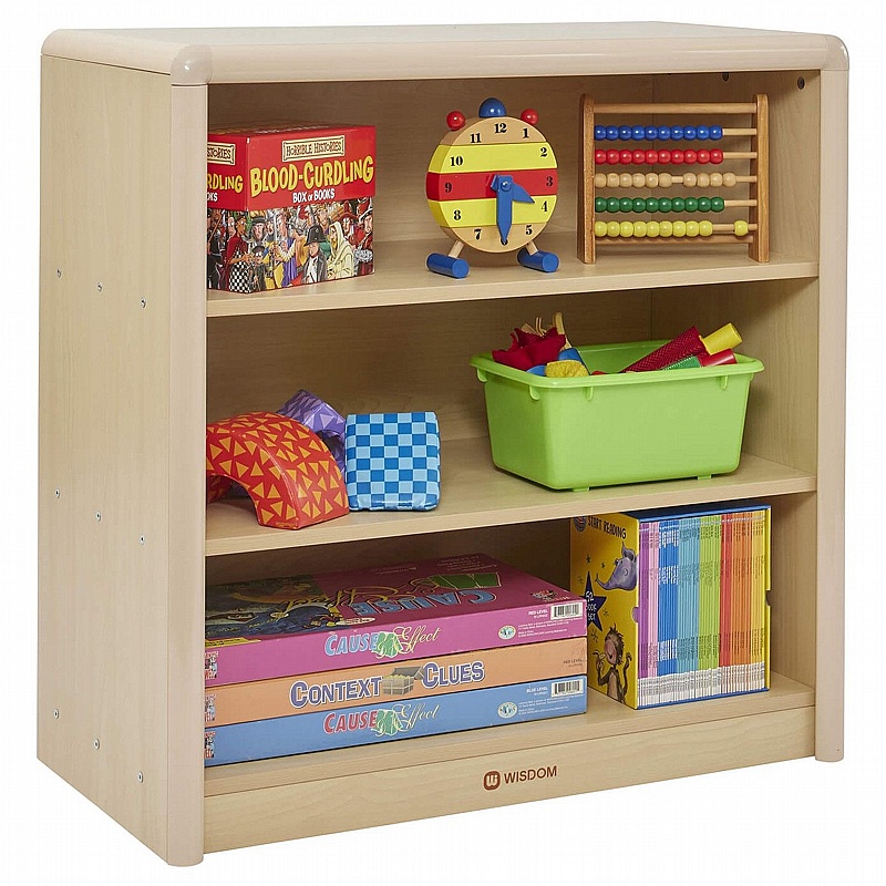 Wisdom Elegant 3 Shelf Nursery and Library Bookcase - Education