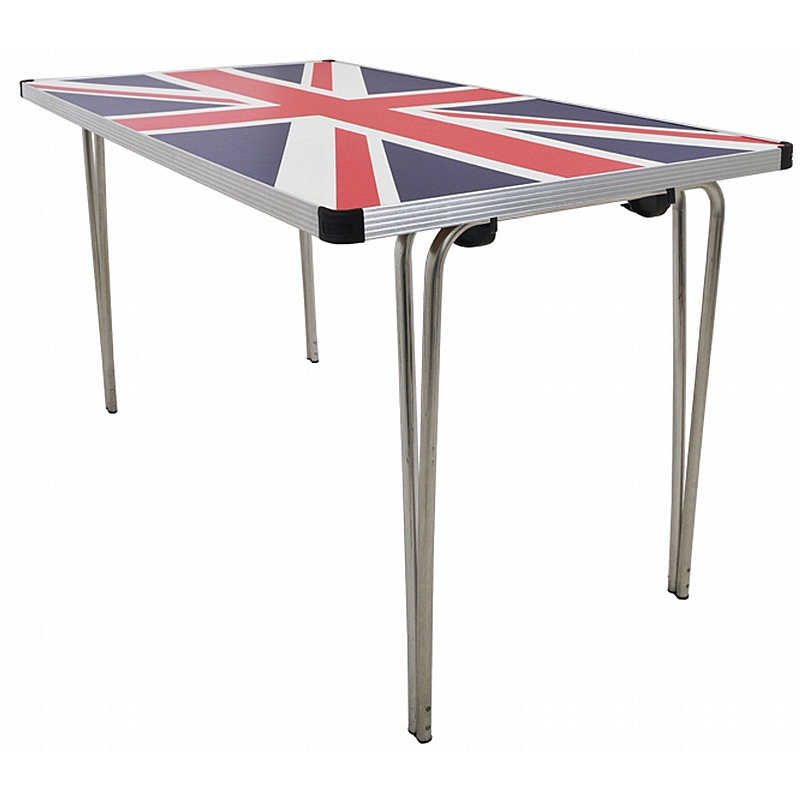 Gopak Heritage UK Flag Folding Table - Education