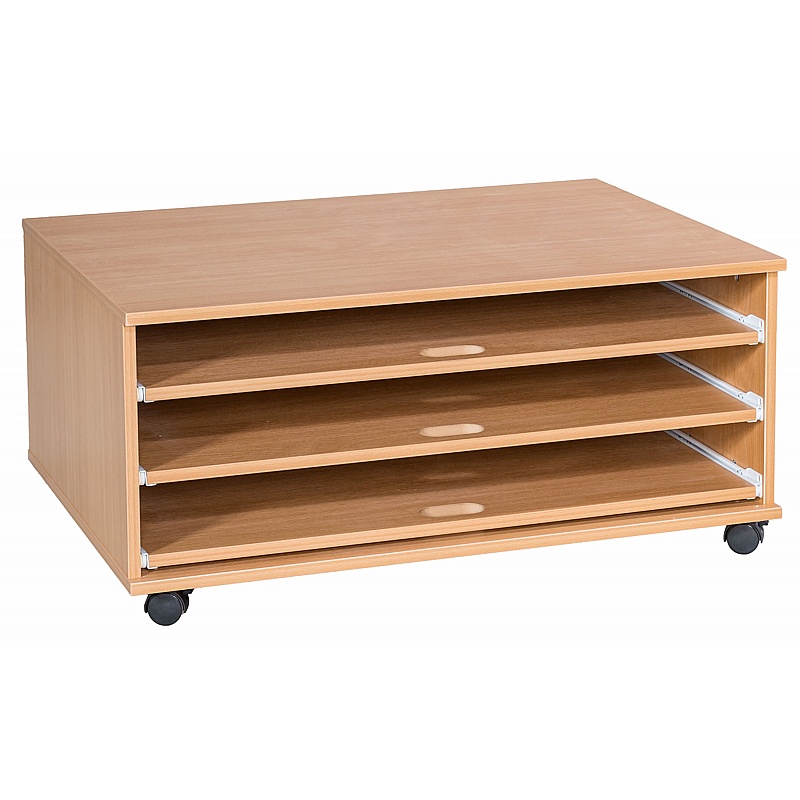 EduStore Mobile Sliding A1 Paper and Art School Storage - Education