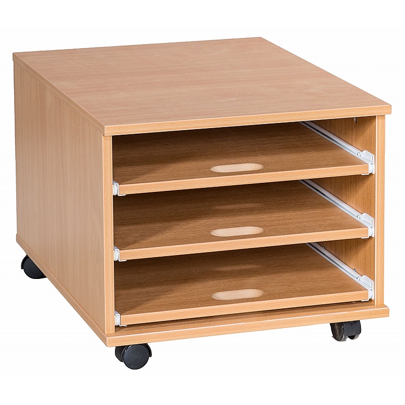EduStore Mobile Sliding A2 Paper and Art School Storage - Education