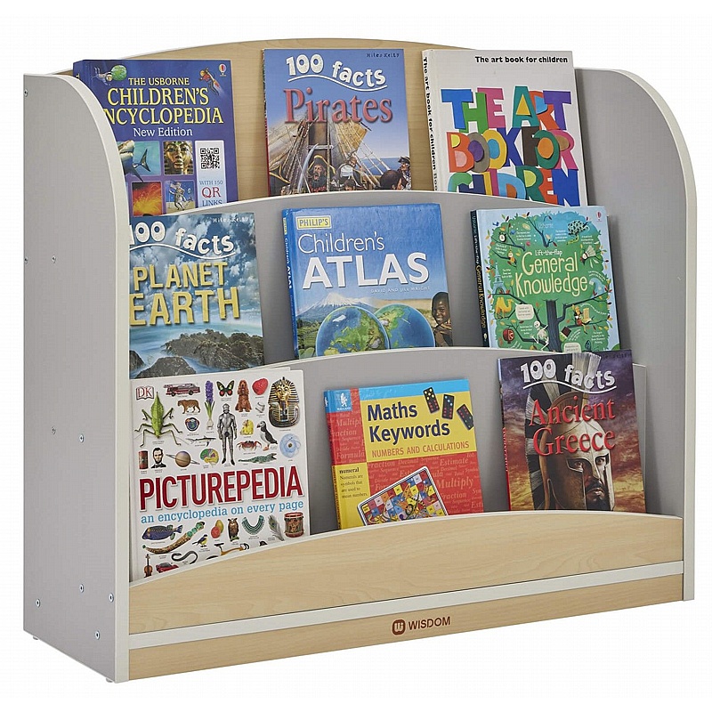 Modern Thrifty 3 Tier Nursery and Library Bookcase - Education