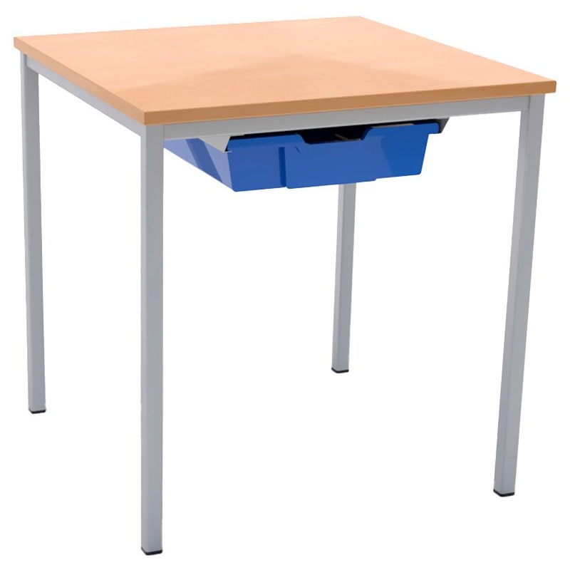Campus Fully Welded Square School Tables with Tray - Education