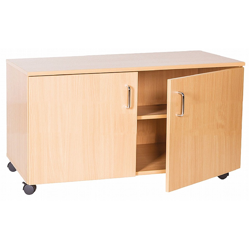 EduStore Wide Double Door Mobile Cupboards - Education