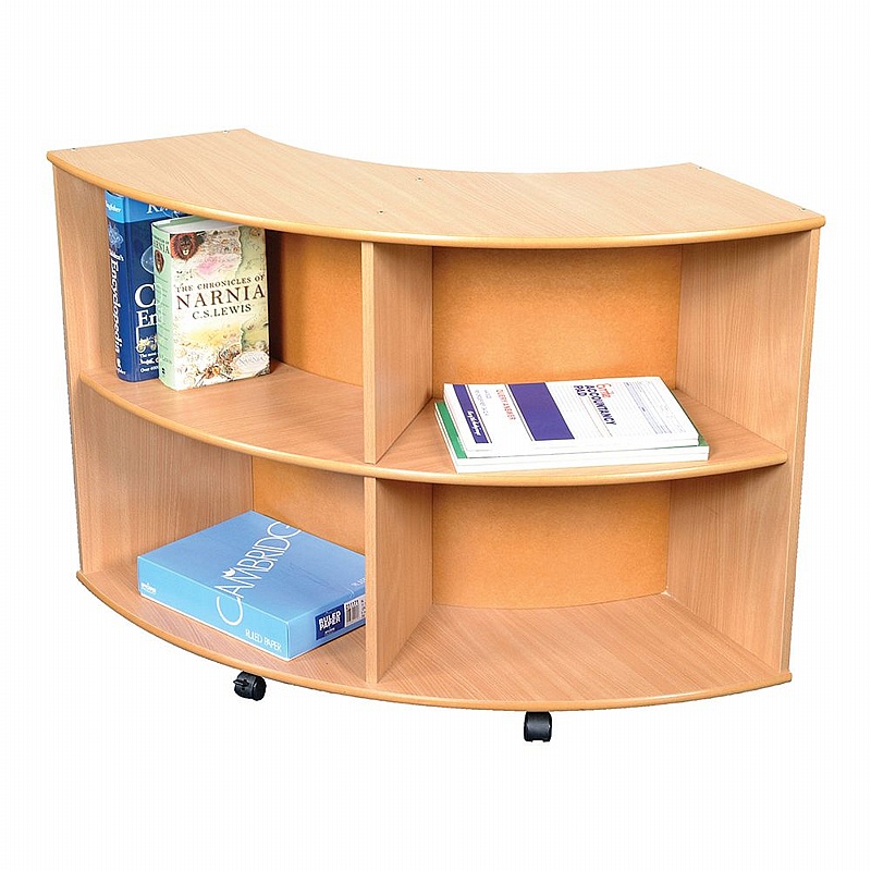 Beech Nursery and Library Convex Bookcase - Education