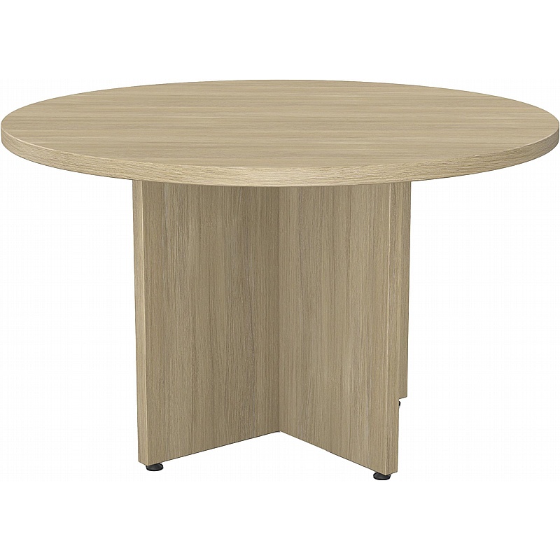 Fermo Arrowhead Round Meeting and Breakout Tables - Office Furniture