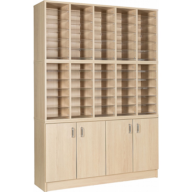 EduStore 60 Pigeonhole Large Volume Combination Cupboards - Education