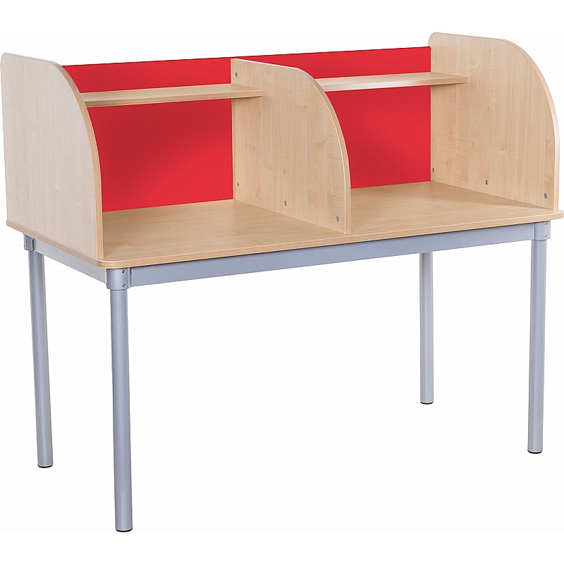 Campus Curve Double Study Carrels - Education