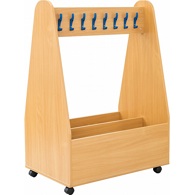Veste Cloakroom Double Sided Coat Station - Education