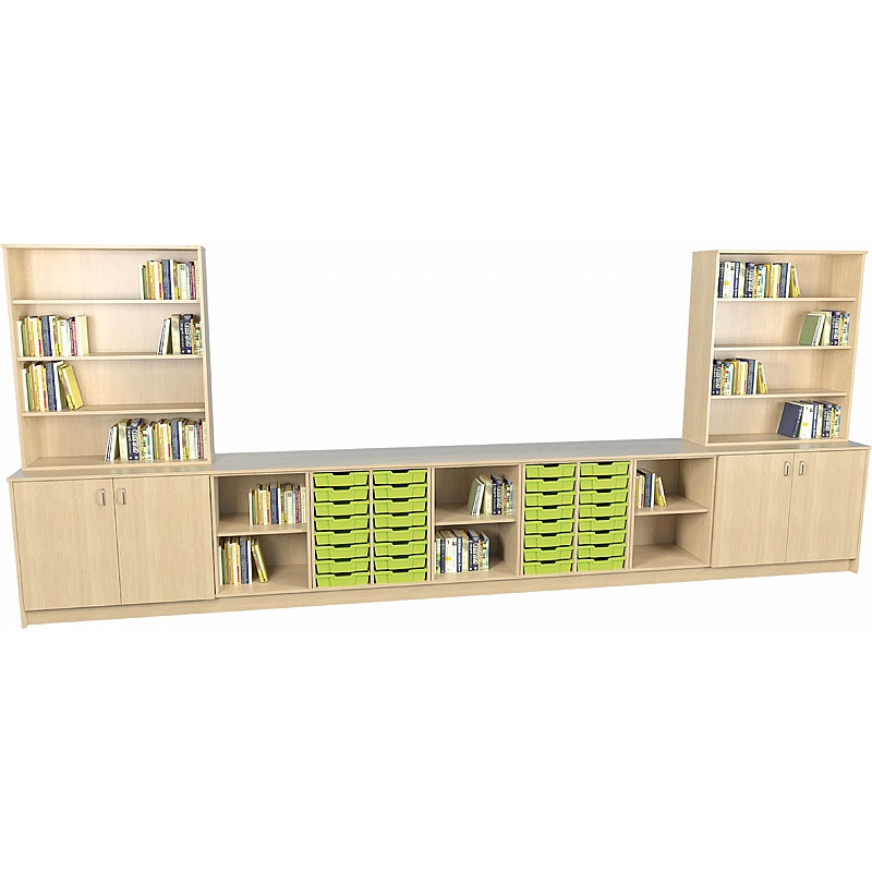 Campus Classroom Low Storage Teaching Wall - Education