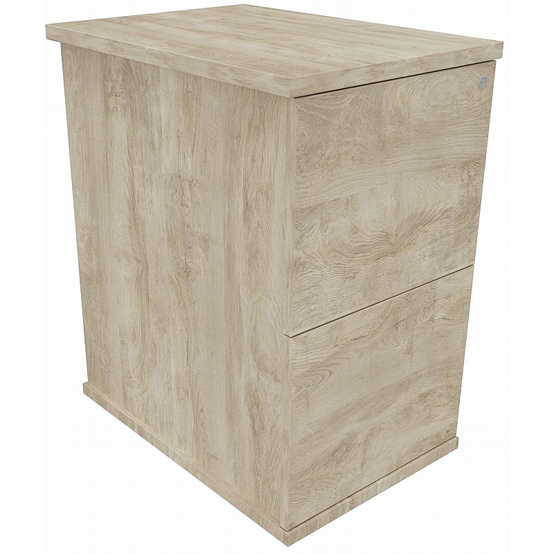 Unified Flush Desk High Pedestals - Office Furniture