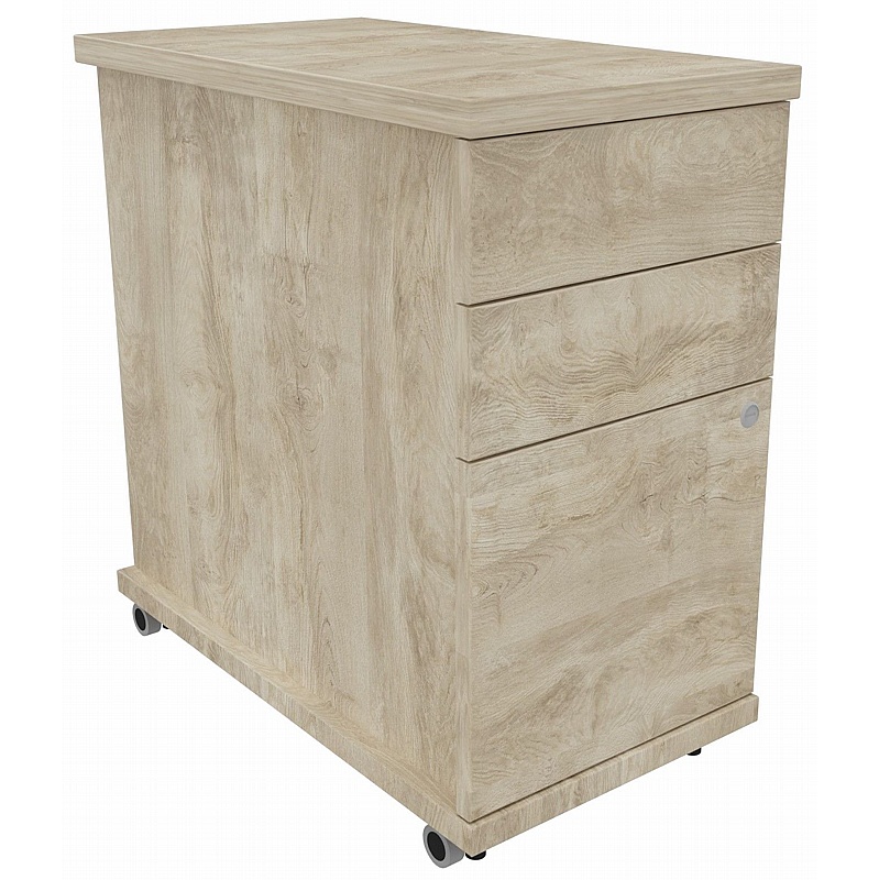 Unified Flush Tall Narrow Under Desk Mobile Pedestals - Office Furniture