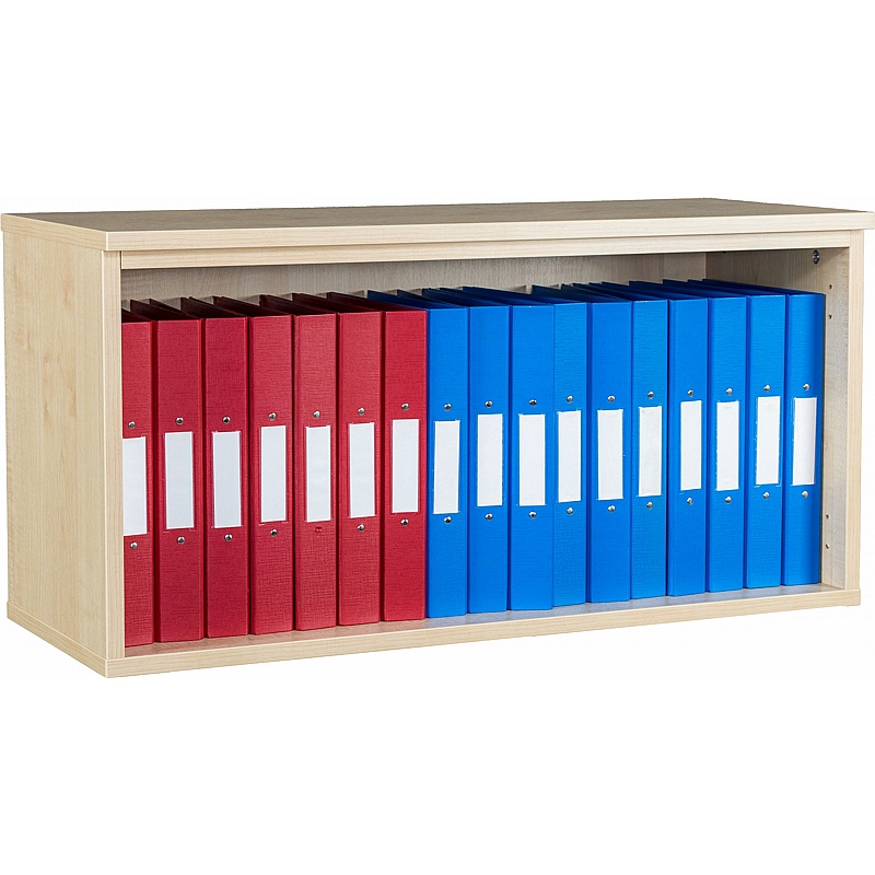 EduStore Wall Mounted 10 File Horizontal Storage Unit - Office Furniture