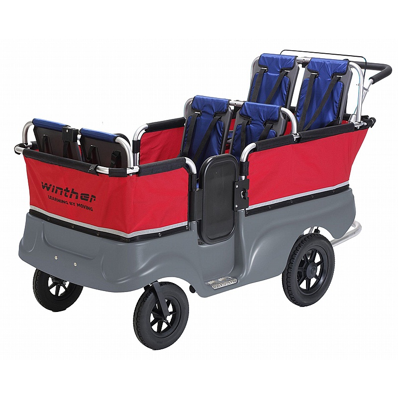 Winther Turtle Kiddy Deluxe 6 Person Bus - Education